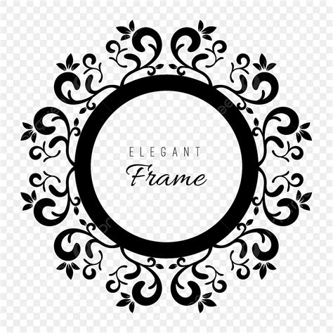 Black And White Ornament Frame Frame Drawing Frame Sketch Frame PNG