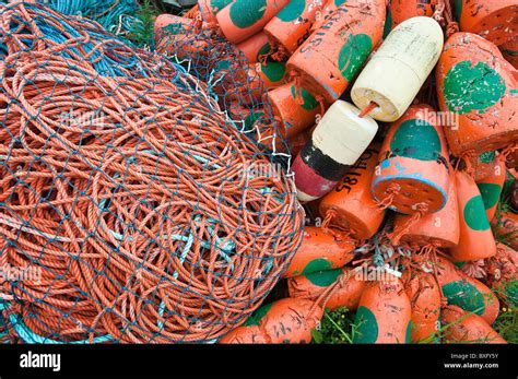 Lobster Pot Buoys Hi Res Stock Photography And Images Alamy