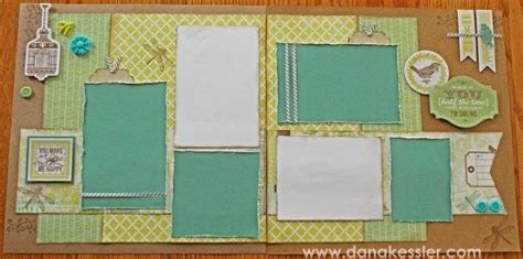 Simply Inspired CTMH Skylark Scrapbook Layouts Make Something