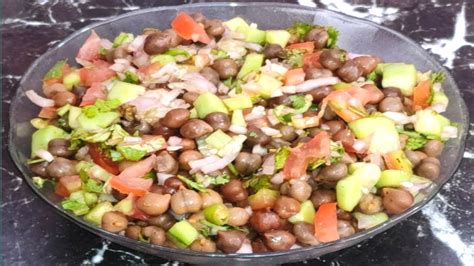 Kala Chana Chaat Recipe Mumbai Street Style Chana Chat ठल वल