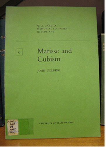 Matisse And Cubism Golding John 9780852611531 Amazon Books