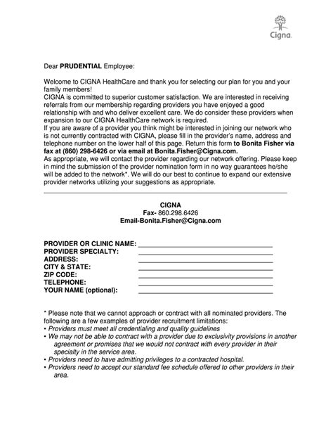 Dear PRUDENTIAL Employee Doc Fill Out Sign Online DocHub