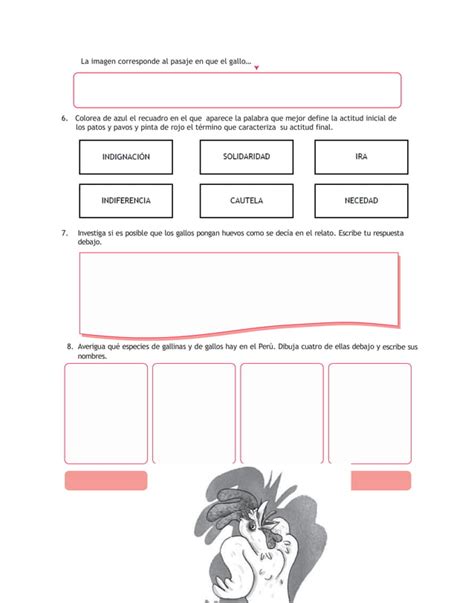 Tres Gallinas Contra Un Gallo Bravucon PDF