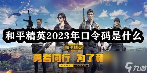 和平精英2023年口令码是什么和平精英九游手机游戏