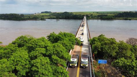 Liberada ponte sobre Rio Paranapanema divisa entre São Paulo e Paraná