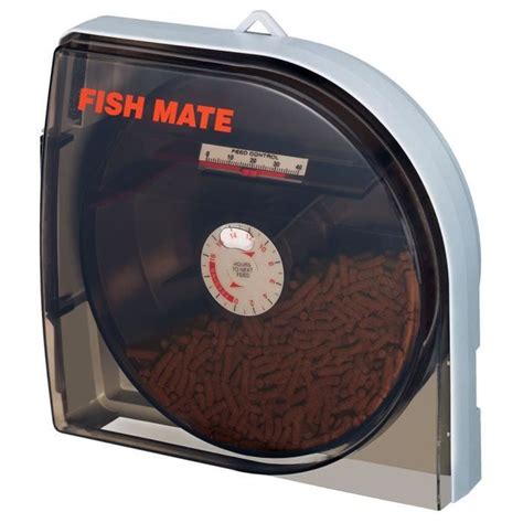 Mangeoire Automatique Pour Poissons De Bassin Fish Mate Pour 21 Jours