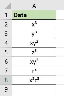 How To Find And Replace Character With Superscript In Excel Sheetaki