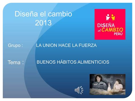 Buenos Hábitos Alimenticios Ppt