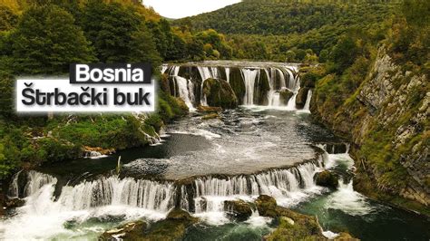 Drone Spots in Bosnia Štrbački Buk waterfall YouTube