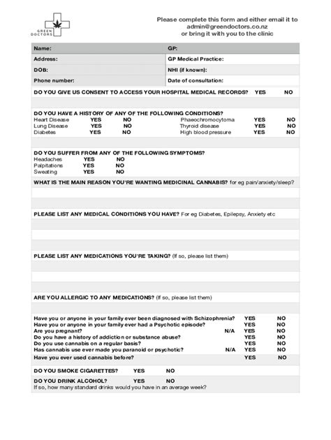 Fillable Online Patient Form PDF Fax Email Print PdfFiller