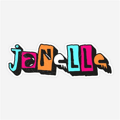 Janelle Name My Name Is Janelle Sticker For Sale By Danylo