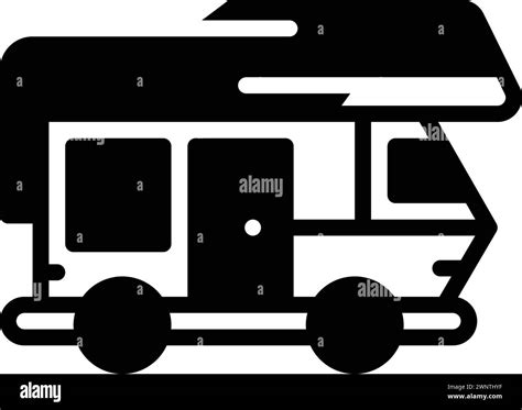 Illustration Of Campervans Stock Vector Images Alamy