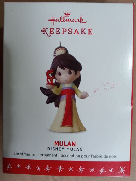 2016 Hallmark Precious Moments DISNEY MULAN Limited Edition Ornament EBay