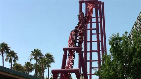 V2 Vertical Velocity Off Ride Hd Six Flags Discovery Kingdom Youtube