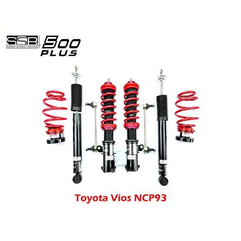 TOYOTA VIOS YARIS NCP93 91 07 13 ZERONE SSR500 PLUS HI LO BODYSHIFT