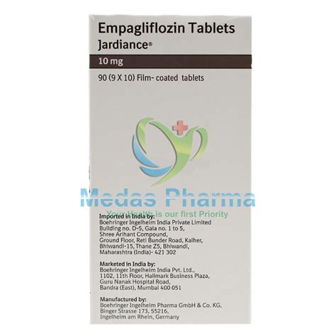 Jardiance 10 Mg Empagliflozin Tablets At Rs 45 Stripe Surat ID