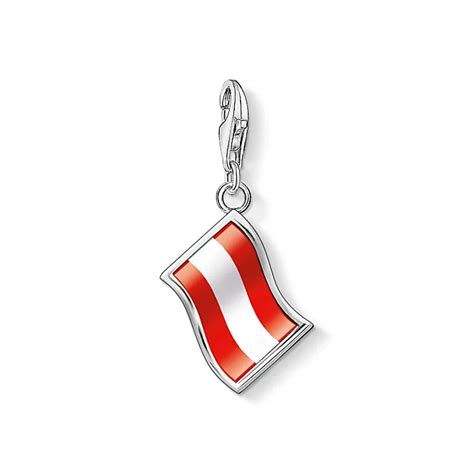 Vergleiche Preise für Thomas Sabo Charm Anhänger Flagge Österreich