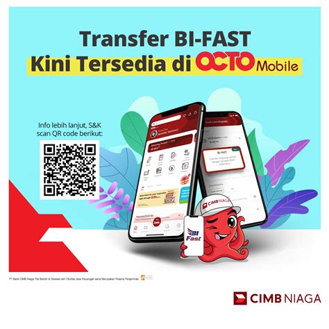 Cimb Niaga On Twitter Transfer Bi Fast Kini Tersedia Di Octo Mobile