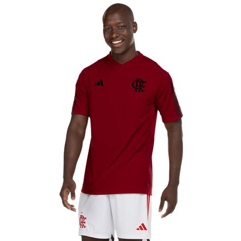 Camiseta Do Flamengo De Treino - Camisa de Treino do Flamengo adidas - Masculina | Centauro
