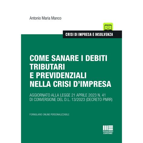 Sanare I Debiti Tributari E Previdenziali Libro Carta Fiscoetasse