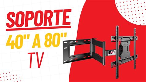 Soporte Resistente Y Articulado Para Tv De A Nb Sp Youtube