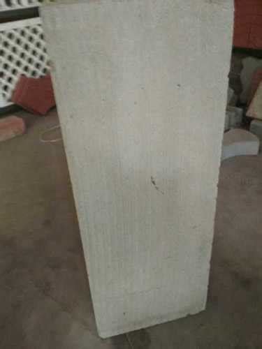 Grey Long Rectangular Weatherproof Autoclaved Aerated Concrete Block At