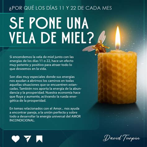 Vela De Miel David Turpin Velas Cera De Vela Miel