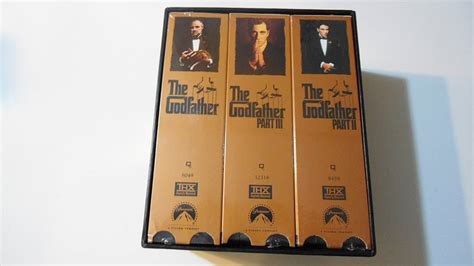 The Godfather Collection Black Box Set Paramount Pictures Widescreen