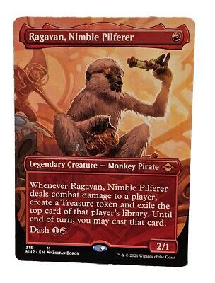 Mtg Magic The Gathering Ragavan Nimble Pilferer Modern Hr Nm M