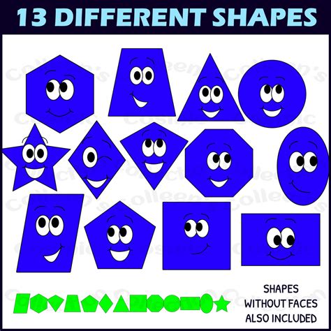 Cute Shapes Clipart