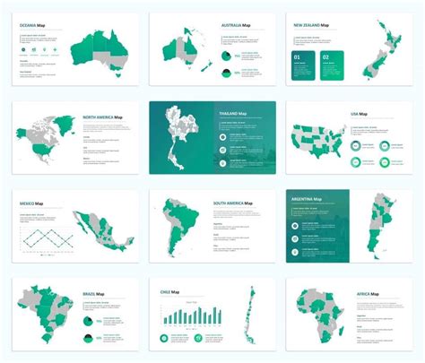 Premast | World Map PowerPoint Template | Editable Globe PPT