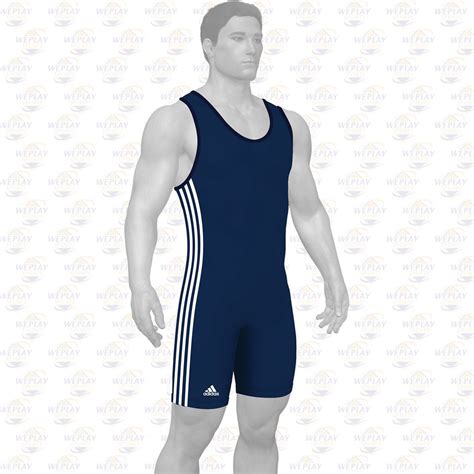 adidas 3-Stripe Wrestling Singlet