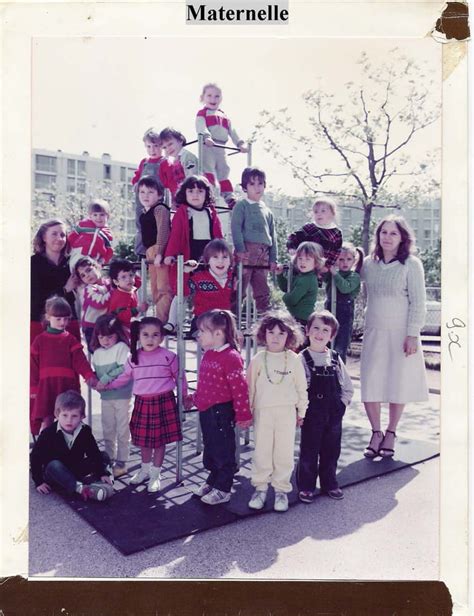 Photo de classe Maternelle de 1983 école Maternelle St Exupéry