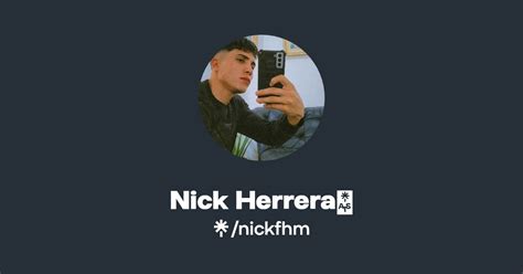 Nick Herrera💎 Instagram Facebook Tiktok Linktree