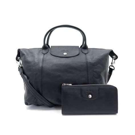 Sac A Main Longchamp Pliage S Bandouliere Cuir