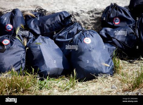 Briancon France Th June The Backpacks Of The National Civic