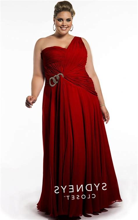 Red Formal Dress Plus Size Pluslook Eu Collection