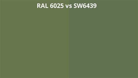 Ral 6025 Vs Sw6439 Ral Colour Chart Uk