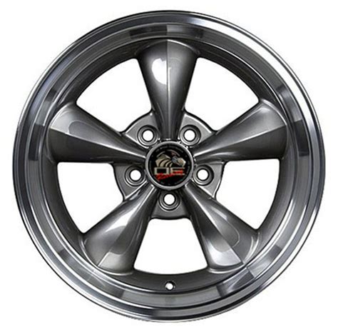 Mustang Wheels Bullitt Rims Fr01 17x105 Anthracite Mustang Rims