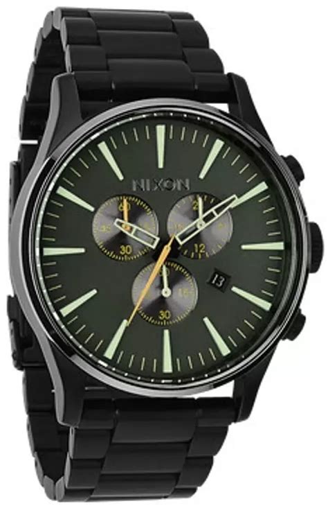 Jual Nixon NIXON SENTRY CHRONO MATTE BLACK SURPLUS Original 2024