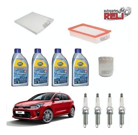 Afinaci N Kia Rio Aceite Sintetico W Meses Sin Intereses