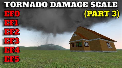 Garry S Mod Tornado Damage Scale PART 3 YouTube