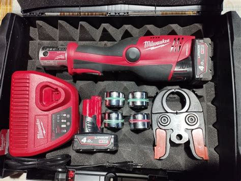 Milwaukee M Brushless Presa Hidraulica De Sertizat Pexal Cupru Rems