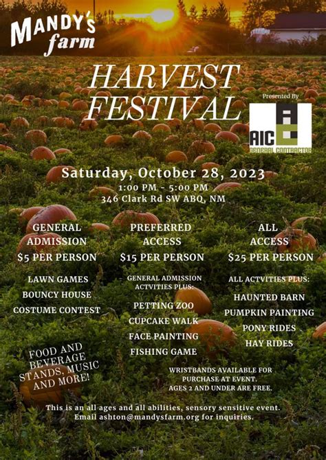 2023 Harvest Festival | Mandy's Farm