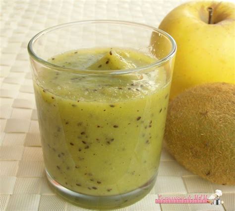 Frullato Di Kiwi E Mela Le Passioni Di Mam Ricette Ricette Di