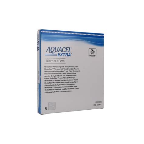 Aquacel Extra Medicazione In Hydrofiber Con Fibra Rinforzante 10cm X