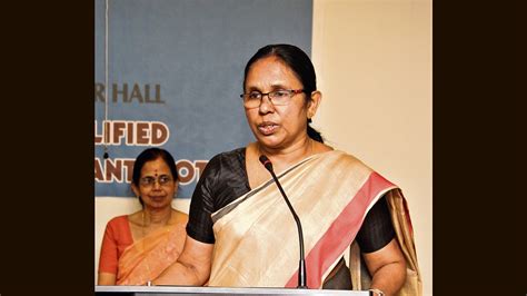 “the Number Of Women In Decision Making Roles Needs A Boost” Kk Shailaja Hindustan Times