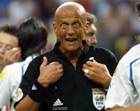 Football Referees Graham Poll To Pierluigi Collina Golden Years