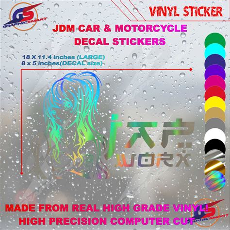 Jdm Jap Worx Sticker Vinyl Decal For All Vehicles High Quality Lazada Ph