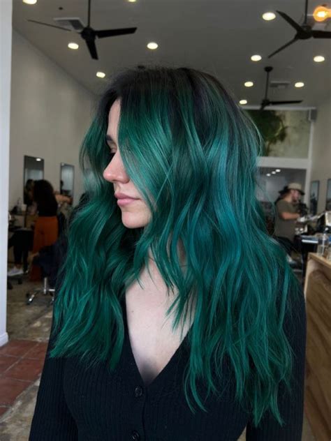 Fabulous Black And Green Hair Color Ideas Trending Now Artofit